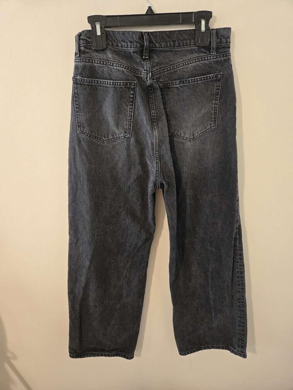 Reformation Wilder High Rise Wide Leg Jeans Gray Wash Women's Size 31 29" Inseam - Picture 5 of 6